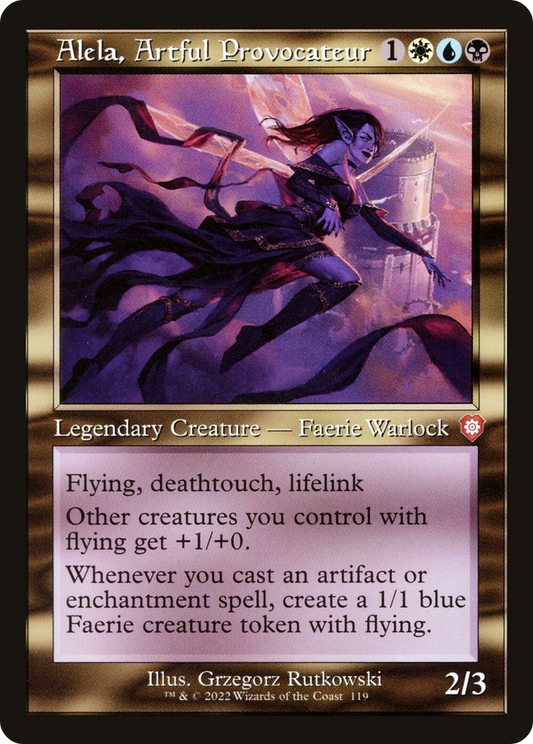 Alela, Artful Provocateur (Retro) [The Brothers' War Commander]