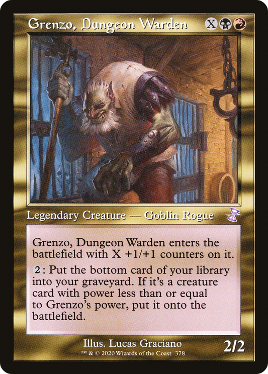 Grenzo, Dungeon Warden (Timeshifted) [Time Spiral Remastered] Foil
