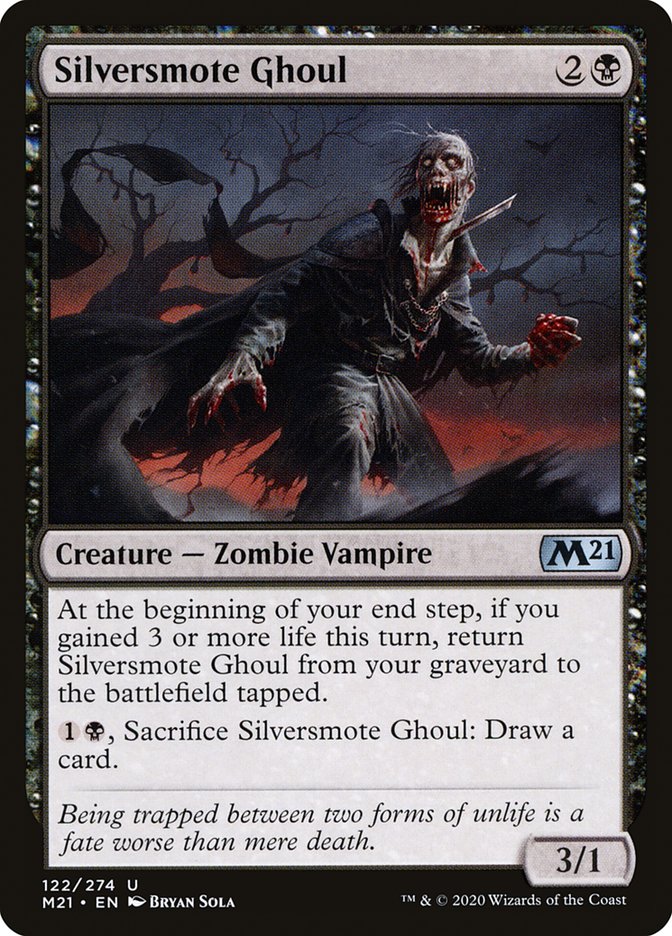 Silversmote Ghoul [Core Set 2021] | Silver Goblin