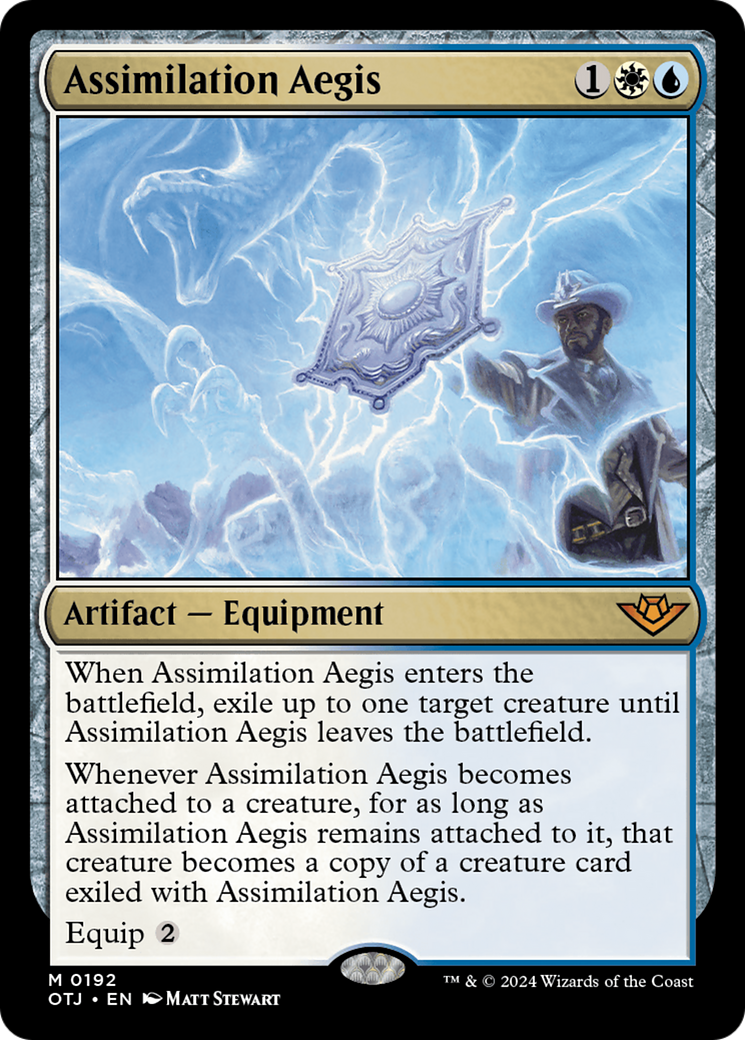 Assimilation Aegis [Outlaws of Thunder Junction] | Silver Goblin