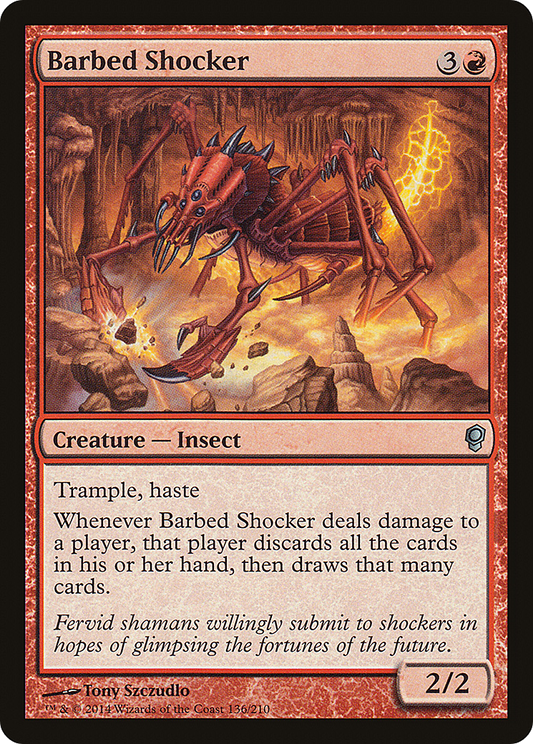 Barbed Shocker [Conspiracy] Foil