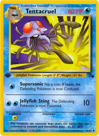 Tentacruel (44/62) [Fossil Unlimited] | Silver Goblin