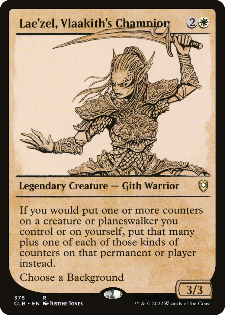 Lae'zel, Vlaakith's Champion (Showcase) [Commander Legends: Battle for Baldur's Gate]