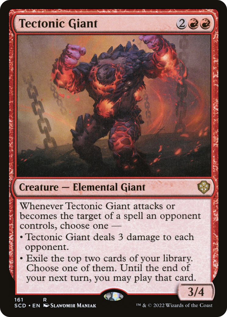 Tectonic Giant [Starter Commander Decks] | Silver Goblin