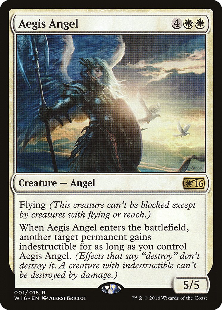 Aegis Angel [Welcome Deck 2016] | Silver Goblin