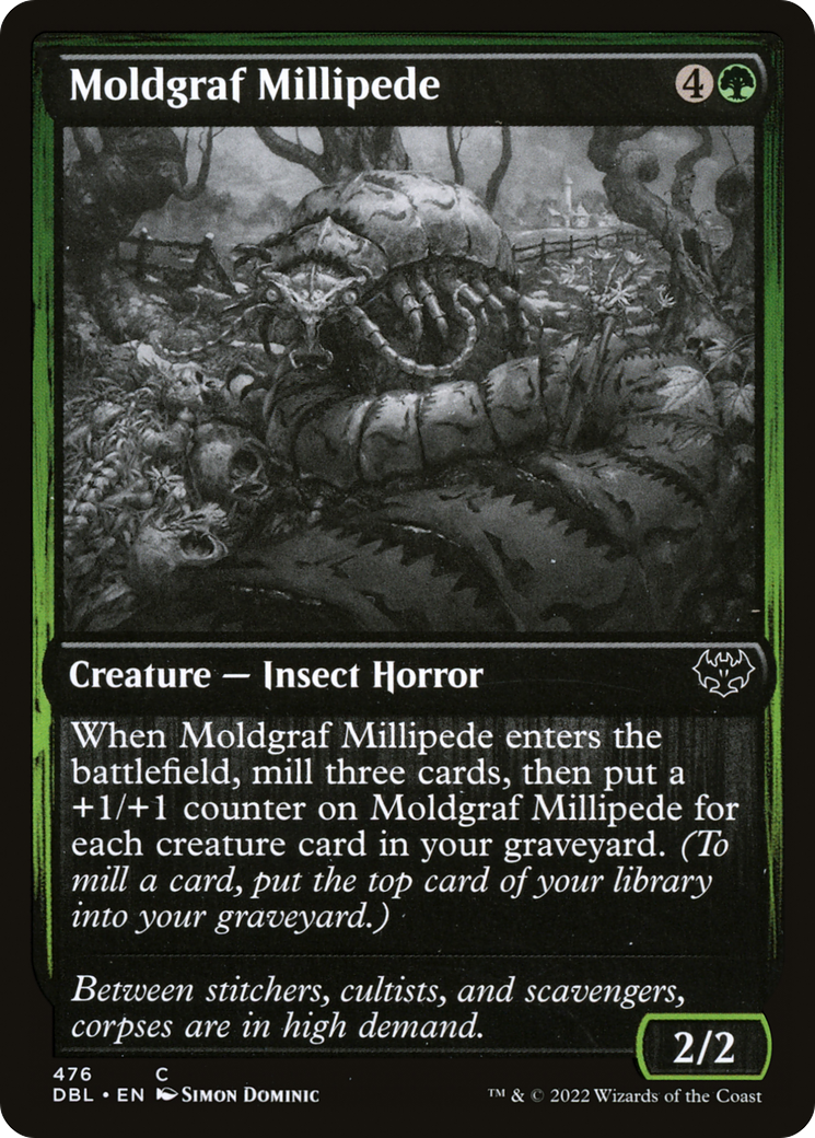 Moldgraf Millipede [Innistrad: Double Feature] | Silver Goblin