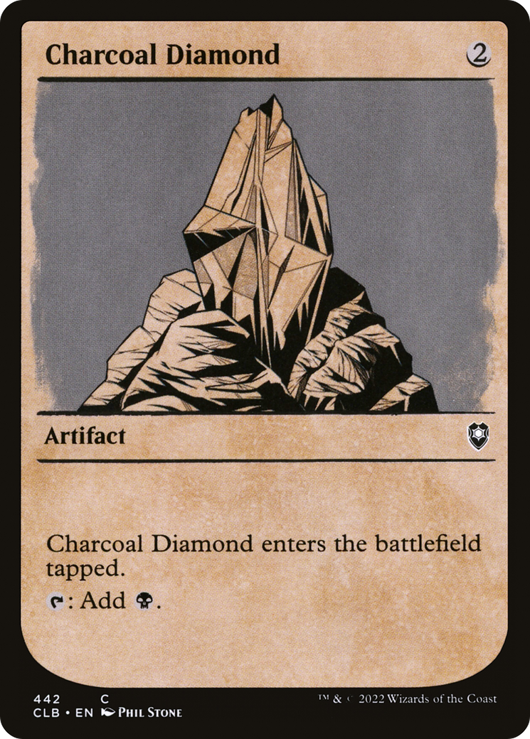 Charcoal Diamond (Showcase) [Commander Legends: Battle for Baldur's Gate]