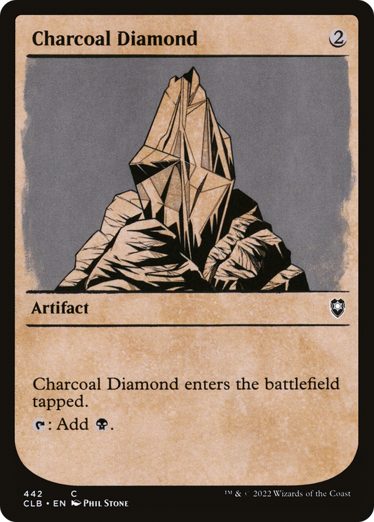 Charcoal Diamond (Showcase) [Commander Legends: Battle for Baldur's Gate]