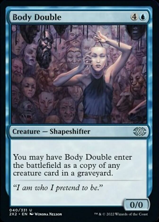 Body Double [Double Masters 2022] | Silver Goblin