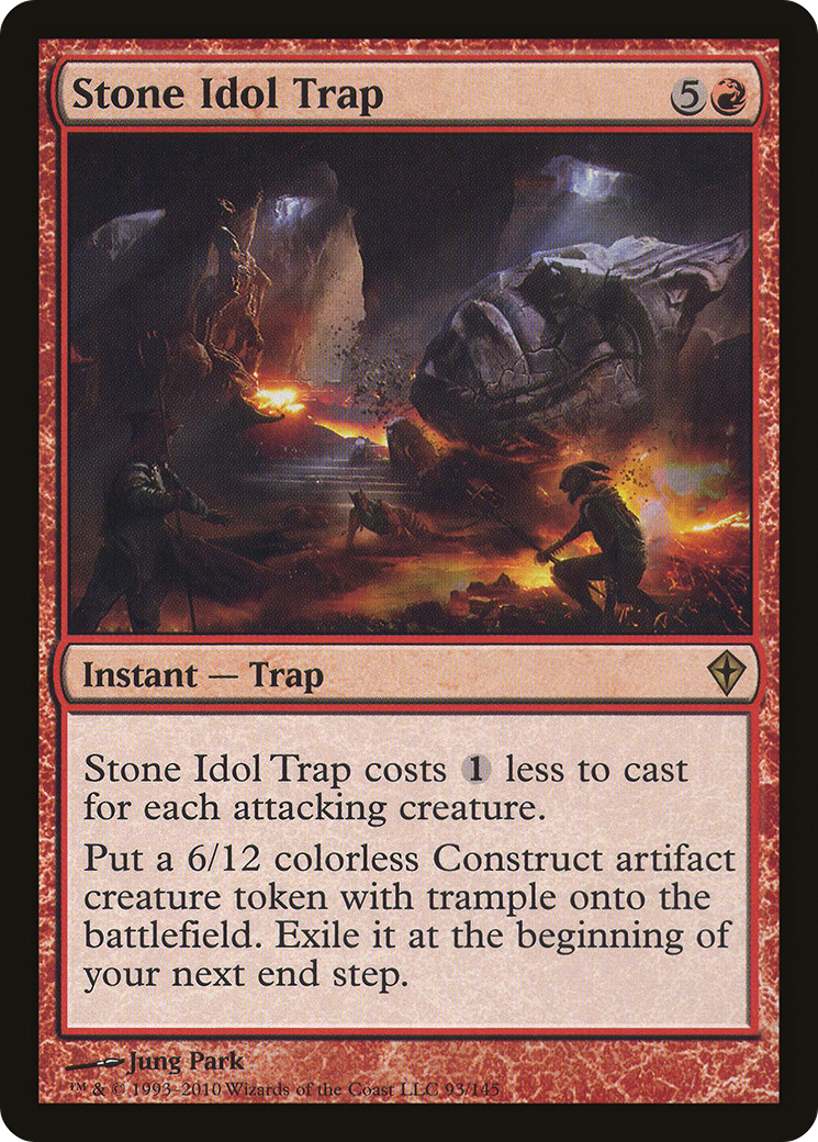 Stone Idol Trap [Worldwake] | Silver Goblin