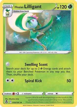 Hisuian Lilligant (10) - Silver Tempest