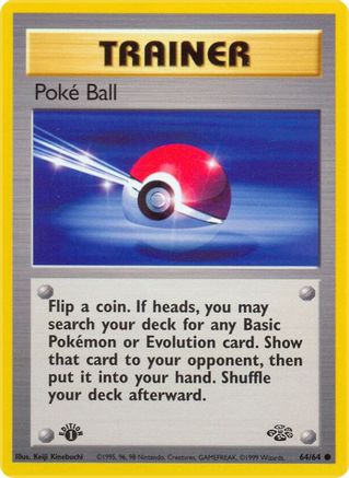 Poke Ball (64/64) [Jungle Unlimited] | Silver Goblin