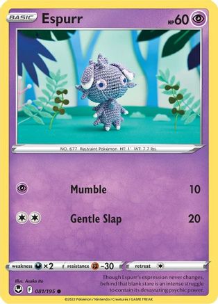 Espurr (081/195) [Sword & Shield: Silver Tempest] | Silver Goblin