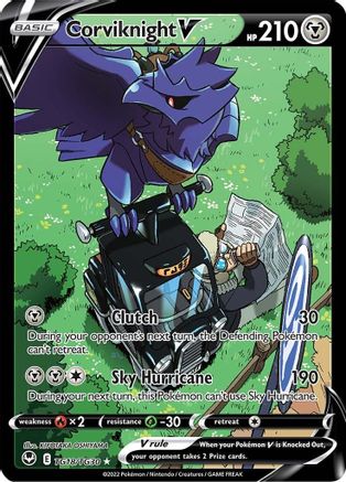 Corviknight V (TG18/TG30) [Sword & Shield: Silver Tempest] | Silver Goblin