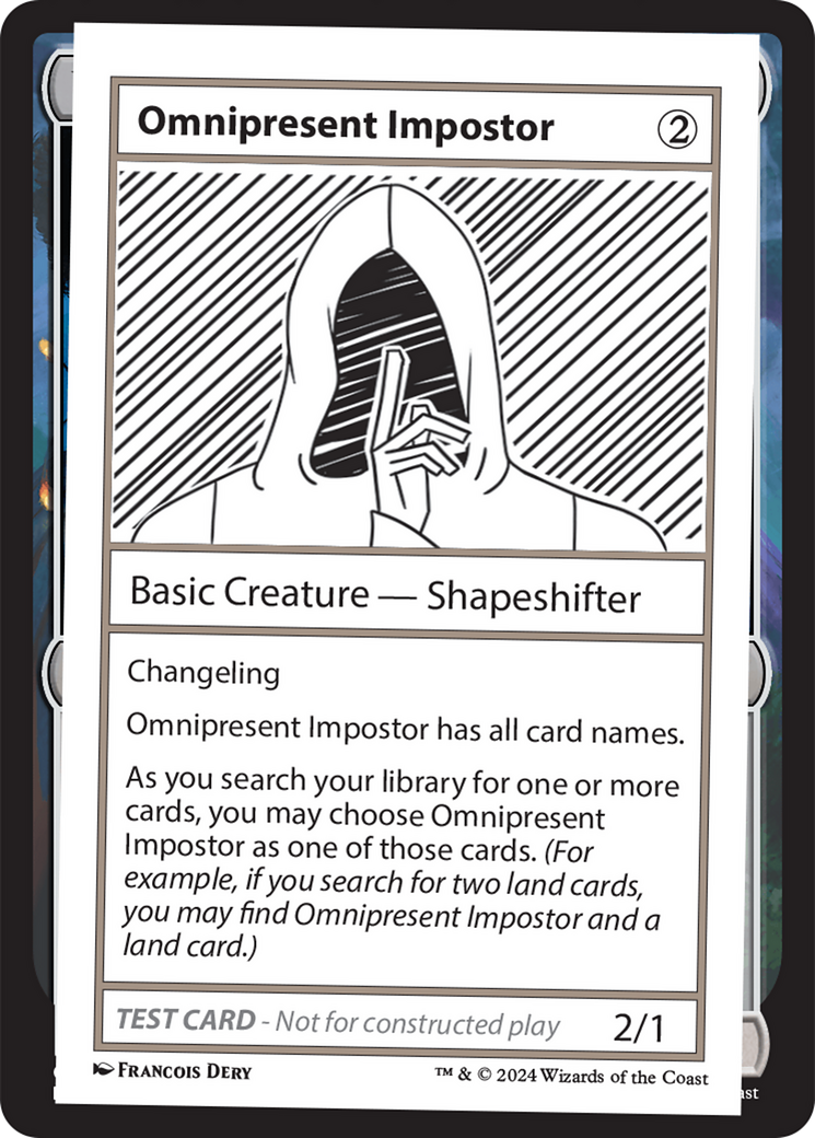 Omnipresent Impostor [Mystery Booster 2 Playtest Cards] | Silver Goblin