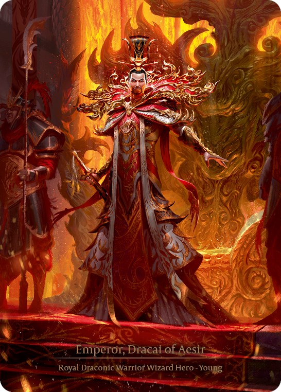 Emperor, Dracai of Aesir (Marvel) (DYN001) Cold Foil - Dynasty