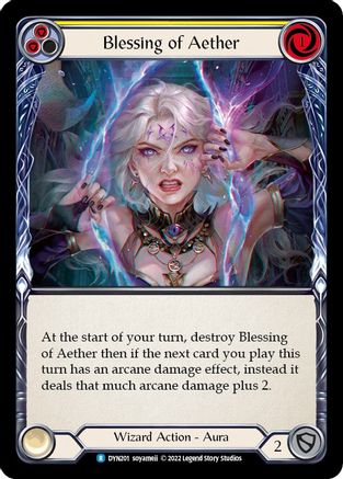 Blessing of Aether (Yellow) (DYN201) - Dynasty