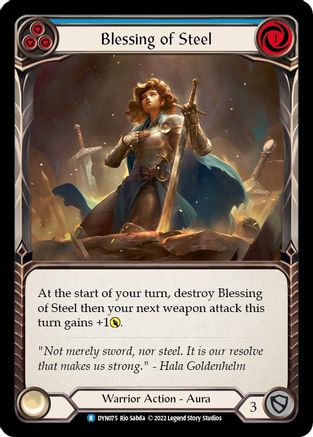 Blessing of Steel (Blue) (DYN075) - Dynasty
