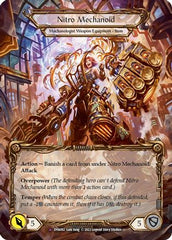 Construct Nitro Mechanoid // Nitro Mechanoid (Marvel) [DYN092] (Dynasty)  Cold Foil | Silver Goblin