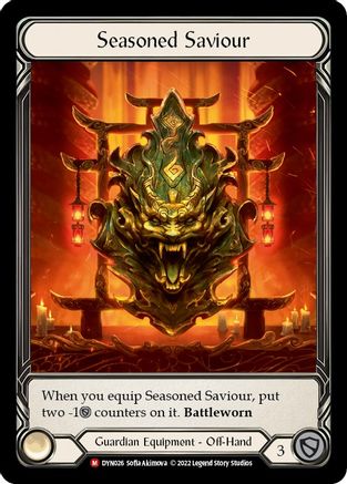Seasoned Saviour (DYN026) Rainbow Foil - Dynasty