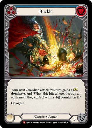 Buckle (DYN028) Rainbow Foil - Dynasty