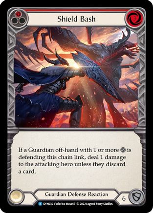 Shield Bash (Red) (DYN030) - Dynasty