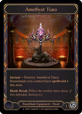 Amethyst Tiara (Marvel) (DYN171) Cold Foil - Dynasty