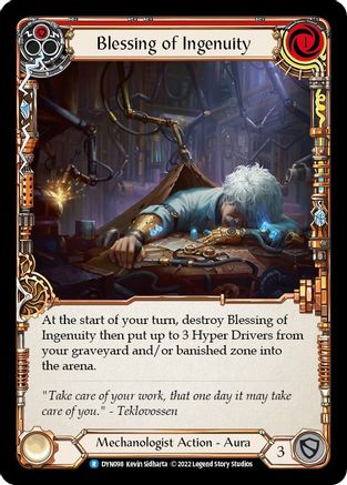 Blessing of Ingenuity (Red) (DYN098) - Dynasty