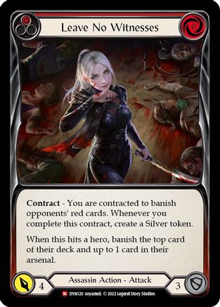Leave No Witnesses (DYN120)  - Dynasty