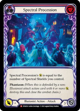 Spectral Procession  (DYN216) - Dynasty | Silver Goblin