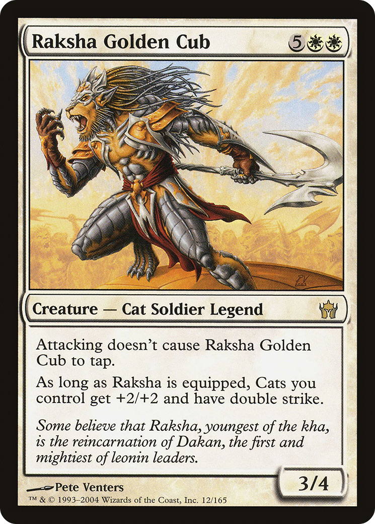 Raksha Golden Cub [Fifth Dawn] | Silver Goblin