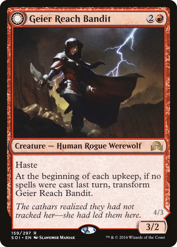 Geier Reach Bandit // Vildin-Pack Alpha [Shadows over Innistrad] | Silver Goblin