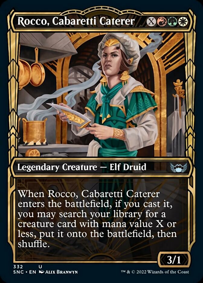 Rocco, Cabaretti Caterer (Showcase Golden Age) [Streets of New Capenna] | Silver Goblin