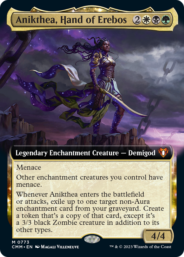 Anikthea, Hand of Erebos (Extended Art) [Commander Masters] | Silver Goblin