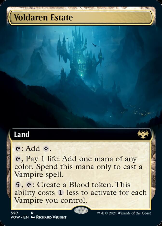 Voldaren Estate (Extended Art) [Innistrad: Crimson Vow] | Silver Goblin