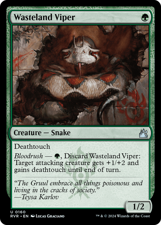 Wasteland Viper [Ravnica Remastered] Foil