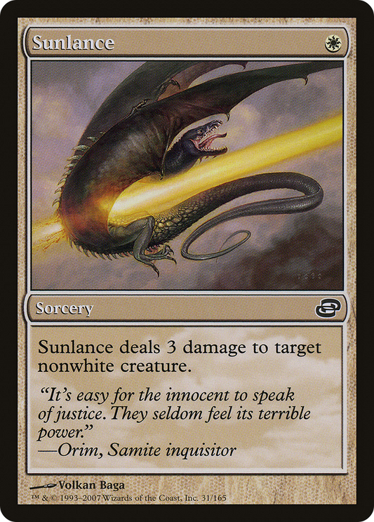 Sunlance [Planar Chaos] Foil