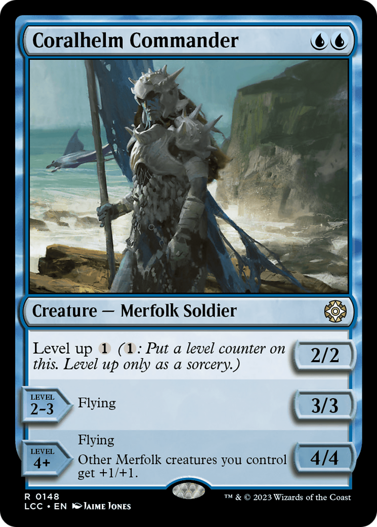 Coralhelm Commander [The Lost Caverns of Ixalan Commander] | Silver Goblin