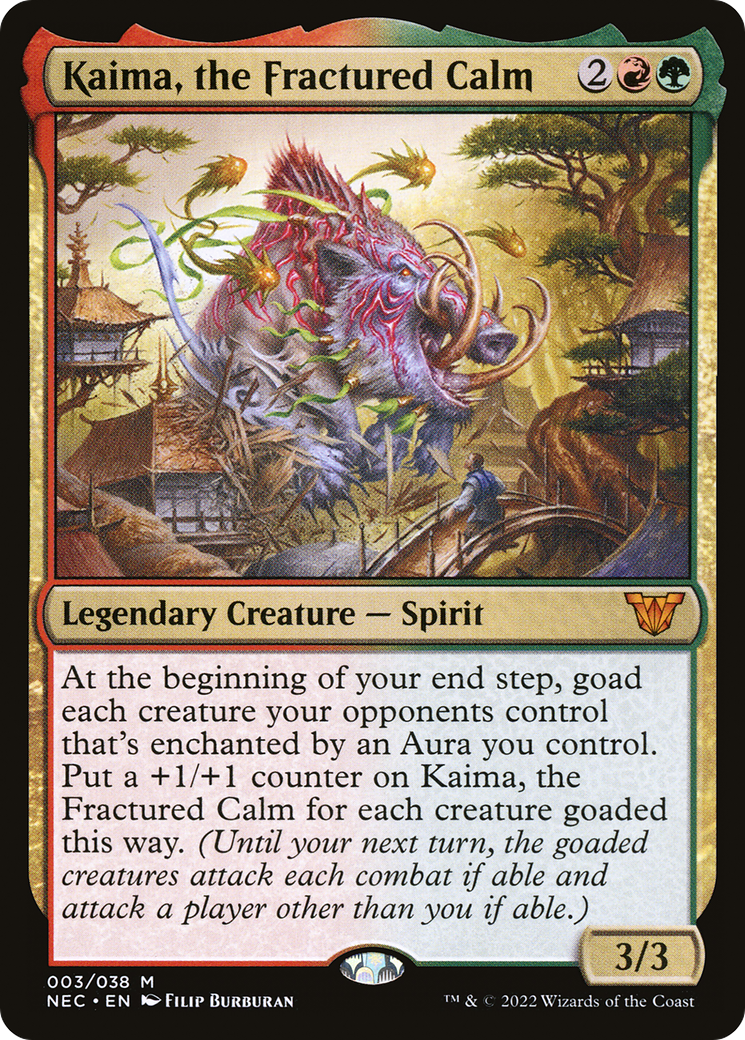 Kaima, the Fractured Calm [Kamigawa: Neon Dynasty Commander] | Silver Goblin