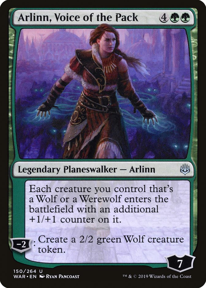 Arlinn, Voice of the Pack [War of the Spark] | Silver Goblin