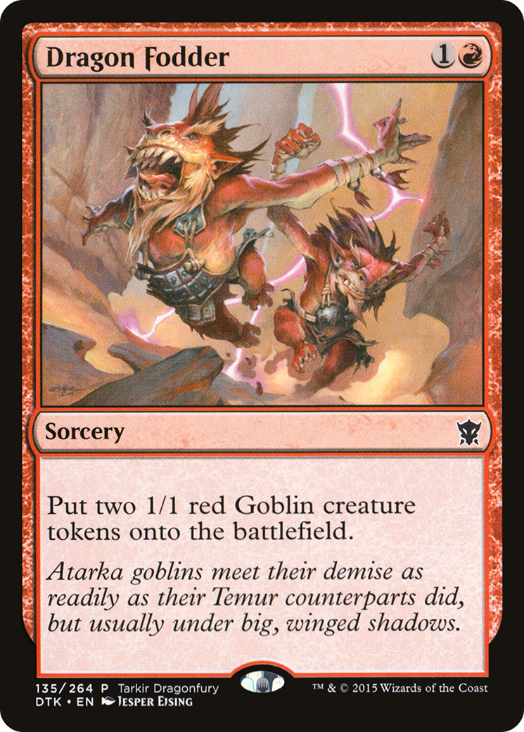 Dragon Fodder [Tarkir Dragonfury] | Silver Goblin