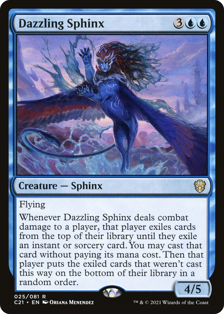 Dazzling Sphinx [Commander 2021] | Silver Goblin