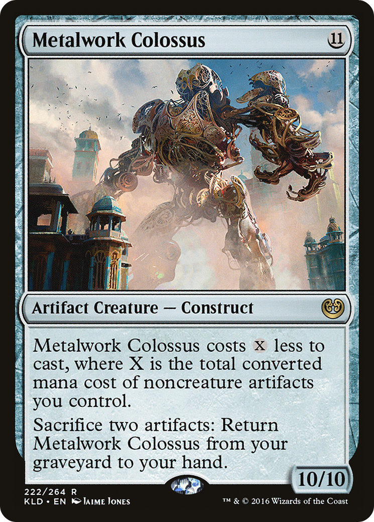 Metalwork Colossus [Kaladesh] | Silver Goblin