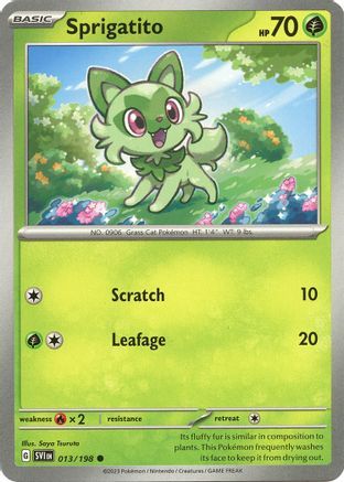 Sprigatito (013/198) [Scarlet & Violet: Base Set] | Silver Goblin