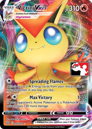 Victini VMAX (022/163) [Prize Pack Series One] | Silver Goblin