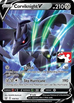 Corviknight V (109/163) [Prize Pack Series One] | Silver Goblin