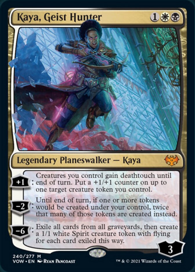 Kaya, Geist Hunter [Innistrad: Crimson Vow] | Silver Goblin