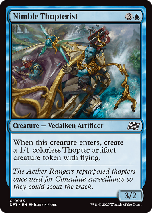 Nimble Thopterist Foil (053) - Aetherdrift