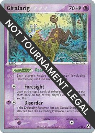 Girafarig (16/92) (Mewtrick - Jason Klaczynski) [World Championships 2006] | Silver Goblin