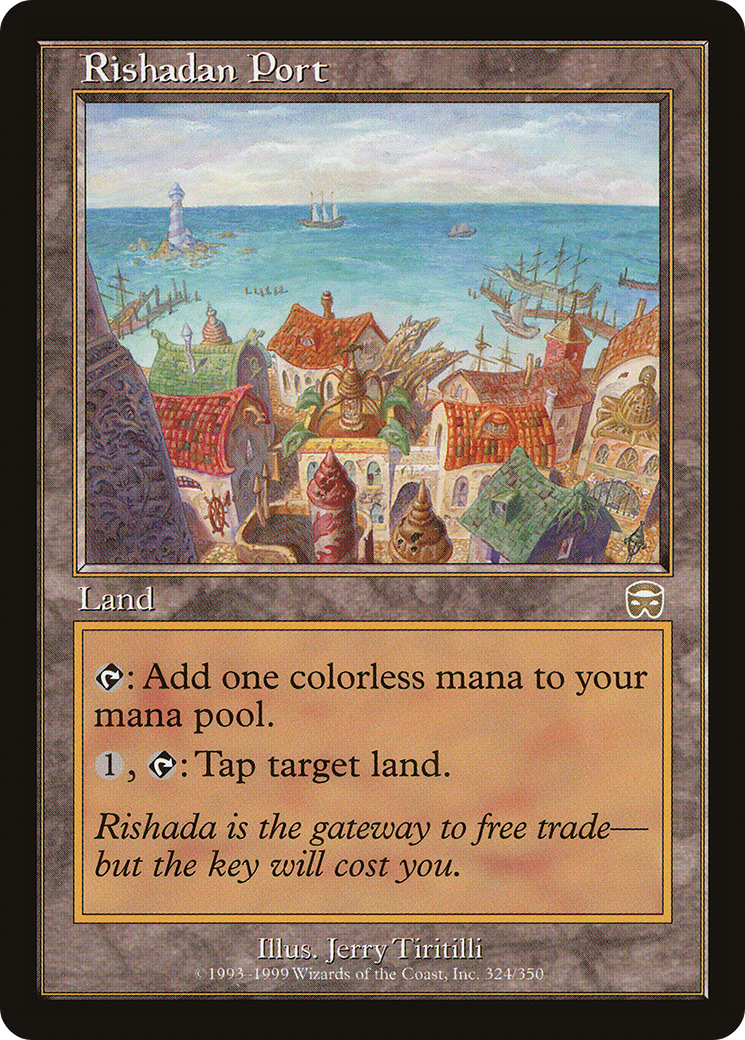 Rishadan Port [Mercadian Masques] | Silver Goblin